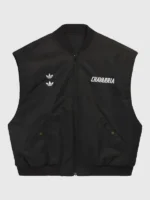 Willy Chavarria x Adidas 2026 Black Padded Vest