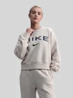 Women’s Nike Phoenix Fleece White Sweatshirt