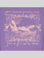 YSPSFAGSIL Zip-Up Hoodie Purple Olivia Rodrigo