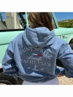 Yacht Club Saint Spritz Hoodie Blue