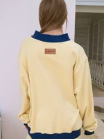 Yellow Black Parke Summerland Fleece Sweatshirt 2026