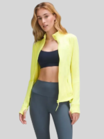 Yellow Lululemon Zipper Jacket