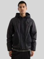 nike ispa adapt sense air track inflatable jacket Black