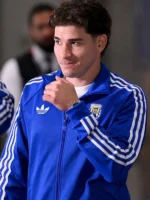 2026 Adidas Argentina World Cup Blue Track Jacket