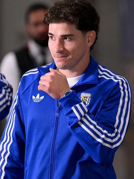 2026 Adidas Argentina World Cup Blue Track Jacket