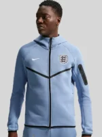2026 FIFA England Tech Fleece Hoodie Blue