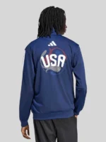 2026 FIFA World Cup USA Full-Zip Navy Blue Track Jacket