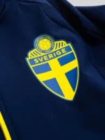 2026 Fifa World Cup Sweden Tiro Travel Woven Navy Blue Jacket