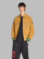 Adidas Mexico 26 Fringe Brown Suede Jacket