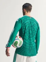 Adidas Mexico 26 Home Authentic Long Sleeve Jersey