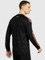 Adidas Mexico 26 Home Long Sleeve Jersey Black