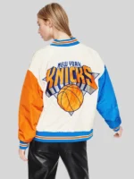 Anne Hathaway New York Knicks Varsity Jacket