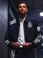 Argentina FIFA World Cup 2026 Denim Sports Blue Jacket