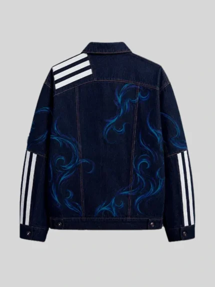 Argentina World Cup Blue Denim Sports Jacket