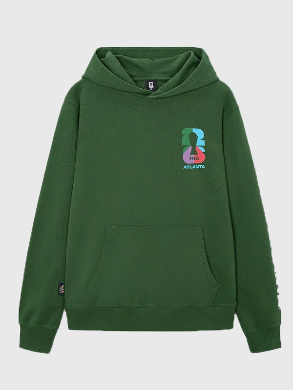 Atlanta FIFA World Cup 2026 Green Pullover Hoodie Atlanta FIFA World Cup 2026 Green Pullover Hoodie