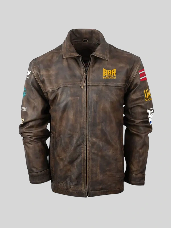 BBR World Finals 2026 Brown Leather Jacket BBR World Finals 2026 Brown Leather Jacket