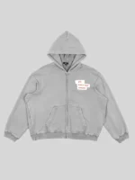 BTS World Tour US Arirang Grey Zipper Hoodie