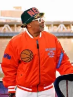 Basketball Finals Spike Lee Knicks Jacket orange