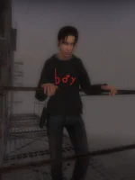 Black Boymoder Hoodie