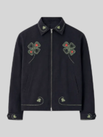 Black Embroidered Jay-Z Lucky Draw jacket