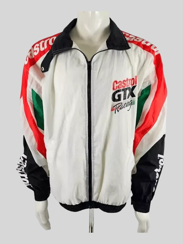 Castrol GTX Drag Racing Windbreaker Jacket Castrol GTX Drag Racing Windbreaker Jacket