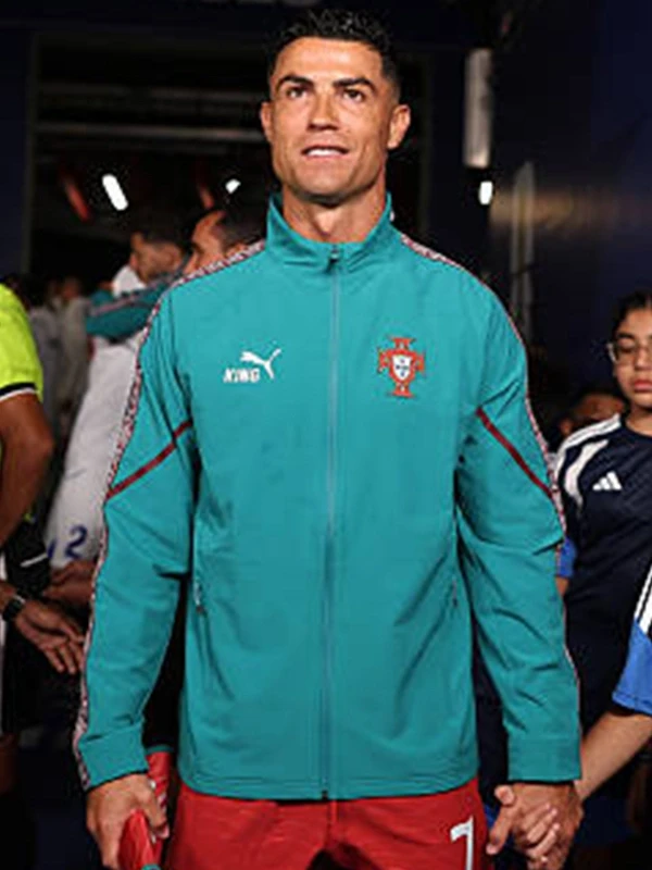 Cristiano Ronaldo Portugal King Anthem Jacket Cristiano Ronaldo Portugal King Anthem Jacket