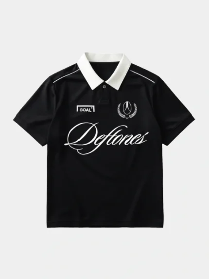 Deftones Soccer Jersey Black