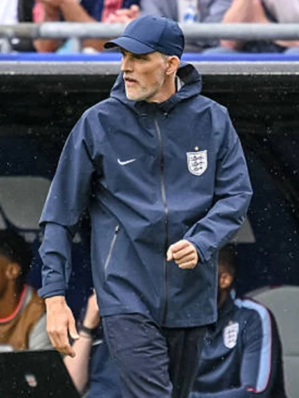 England FIFA World Cup 2026 Nike Thomas Tuchel Navy Blue Anthem Jacket