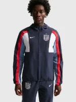 England National Team Nike 2026-Energy Dri-FIT Full-Zip Hooded Jacket Navy