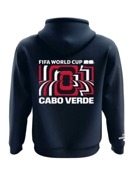 FIFA World Cup 2026 Cabo Verde Puff Hoodie Navy