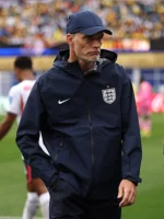 FIFA World Cup 2026 England Navy Blue Nike Anthem Jacket