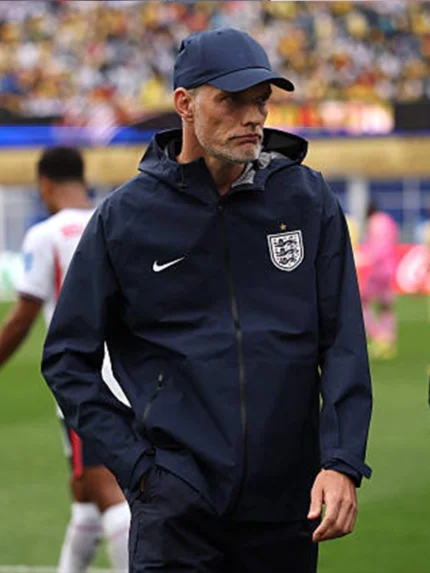 FIFA World Cup 2026 England Navy Blue Nike Anthem Jacket
