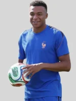 FIFA World Cup 2026 Kylian Mbappé Blue T-shirt