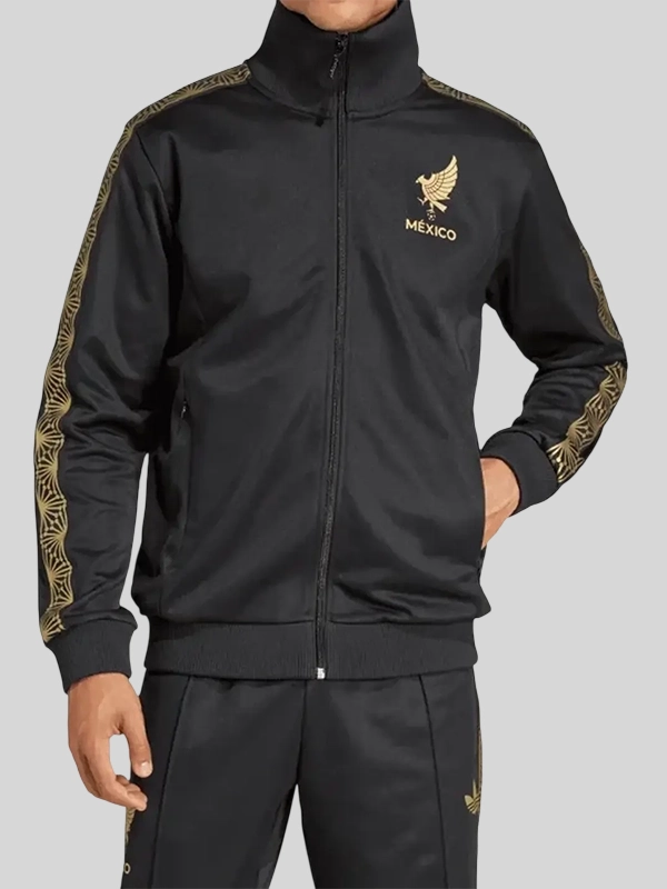 FIFA World Cup 2026 Mexico Gold Tracksuit FIFA World Cup 2026 Mexico Gold Tracksuit