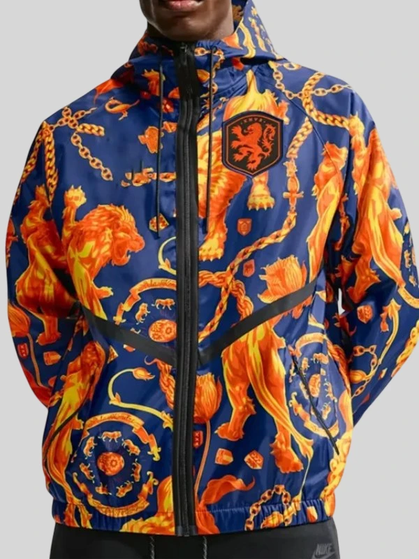 FIFA World Cup 2026 Netherlands Anthem Hooded Jacket FIFA World Cup 2026 Netherlands Anthem Hooded Jacket