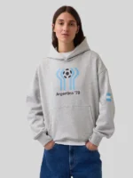 FIFA World Cup Argentina Pullover Grey Hoodie