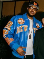 Fabolous x New York Knicks Pelle Pelle Leather Jacket