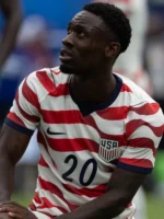 Folarin Balogun USMNT Nike 2026 Home Stadium Replica Jersey - White