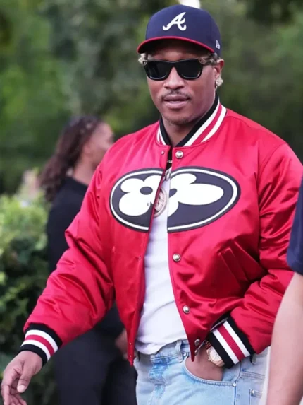 Future Louis Vuitton SS27 Red Varsity Jacket