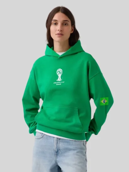 GAP x FIFA World Cup Brazil Green Hoodie