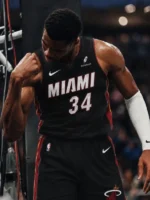 Giannis Antetokounmpo Miami Heat Jersey Black