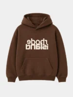 Hailey Bieber Rhode Island Hoodie Brown