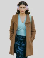 Hannah Wells Off Campus S01 Brown Coat