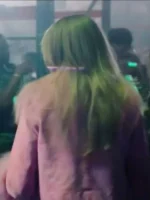 High Potential Kaitlin Olson Pink Zipper Jacket