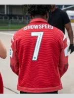 IShowSpeed Portugal Red Jacket
