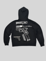 In Glock We Trust Black Hoodie
