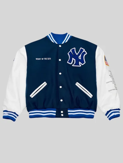Jay-Z The Blueprint x New York Yankees Varsity Jacket