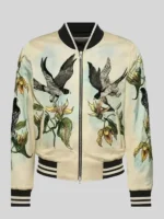 John Legend The Voice S25 Bird Print Bomber Jacket