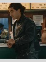 Josh Heuston Off Campus S01 Black Leather Jacket