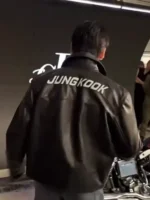 Jungkook CKJK Custom Leather Jacket